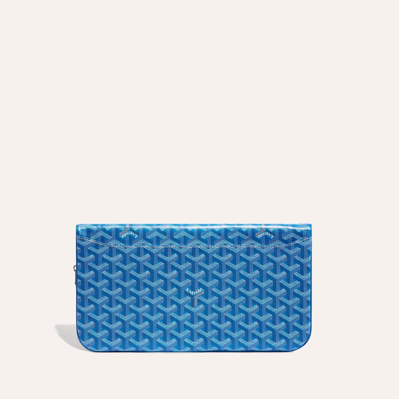 Goyard Sainte-Marie MM Clutch Sky Blue - Image 4
